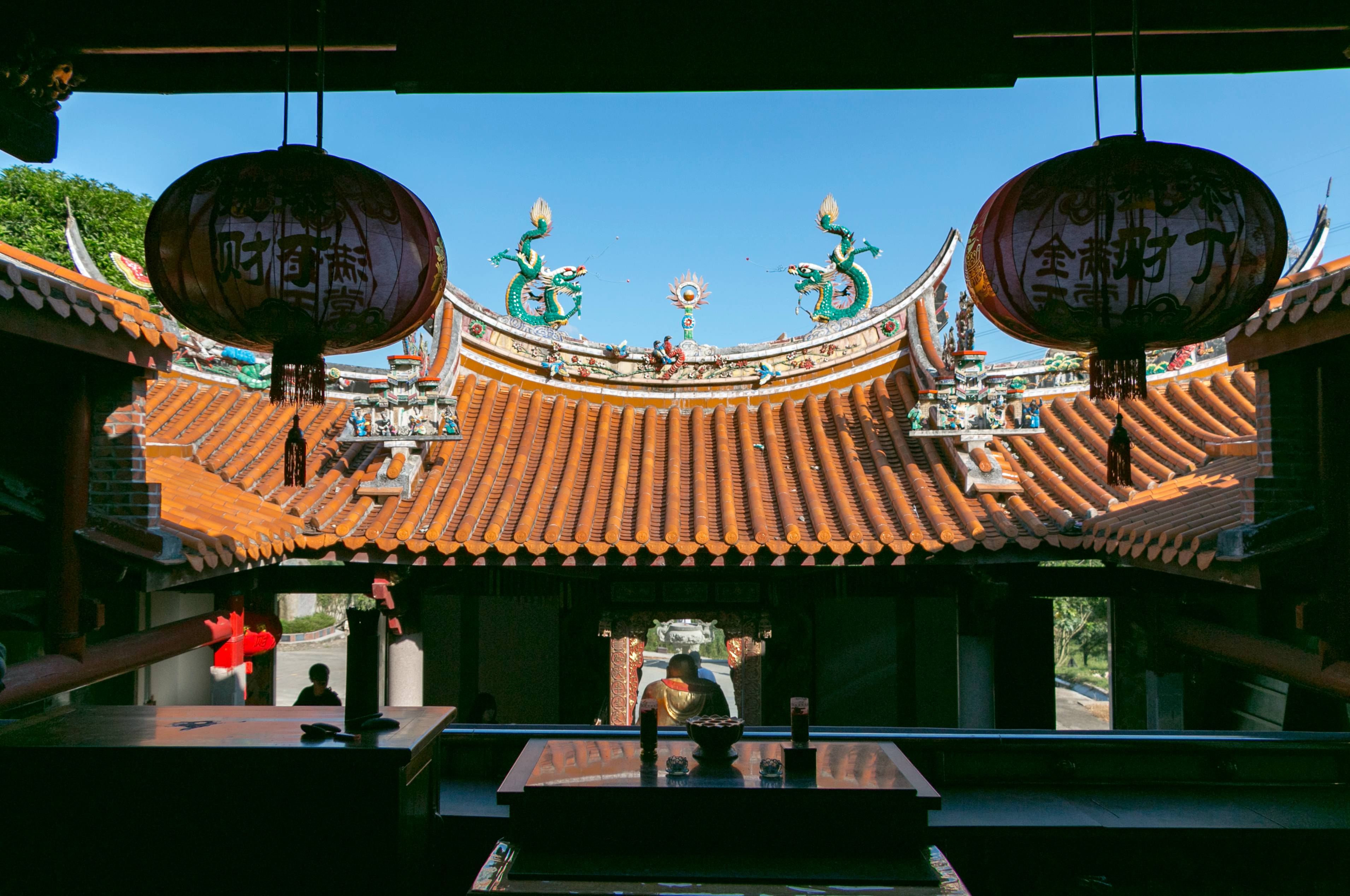 千年古刹甘露寺,离寨仔尾不远.