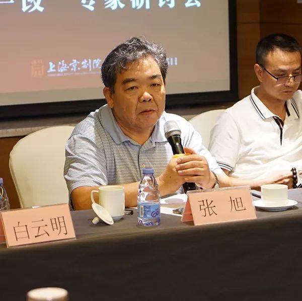 中国舞台美术学会秘书长兼副会长,国家一级美术师张旭中央戏剧学院
