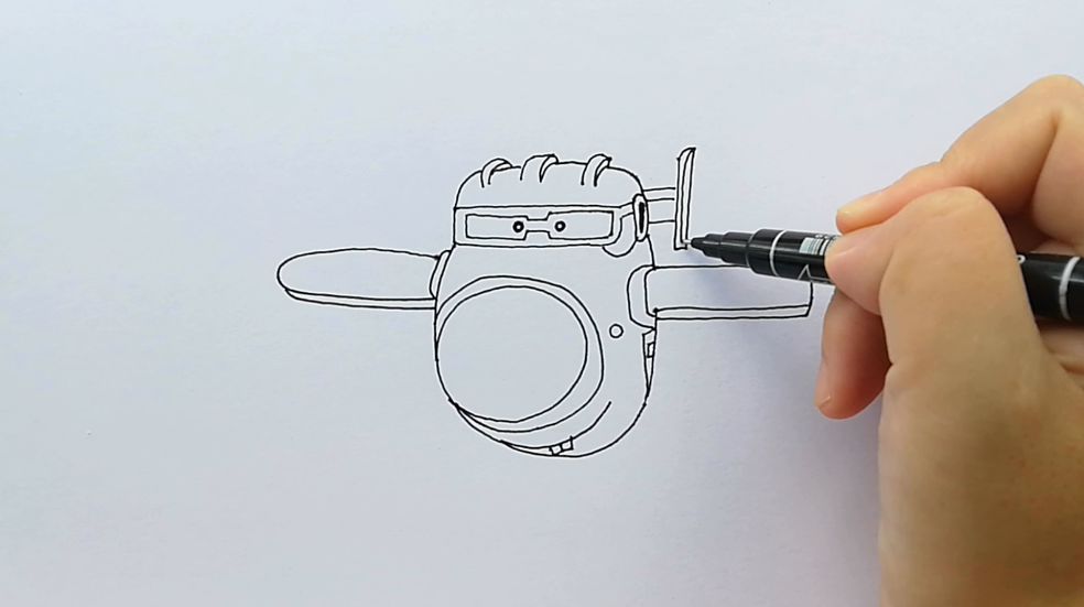 学画画l动画明星超级飞侠之钻地小能手金刚