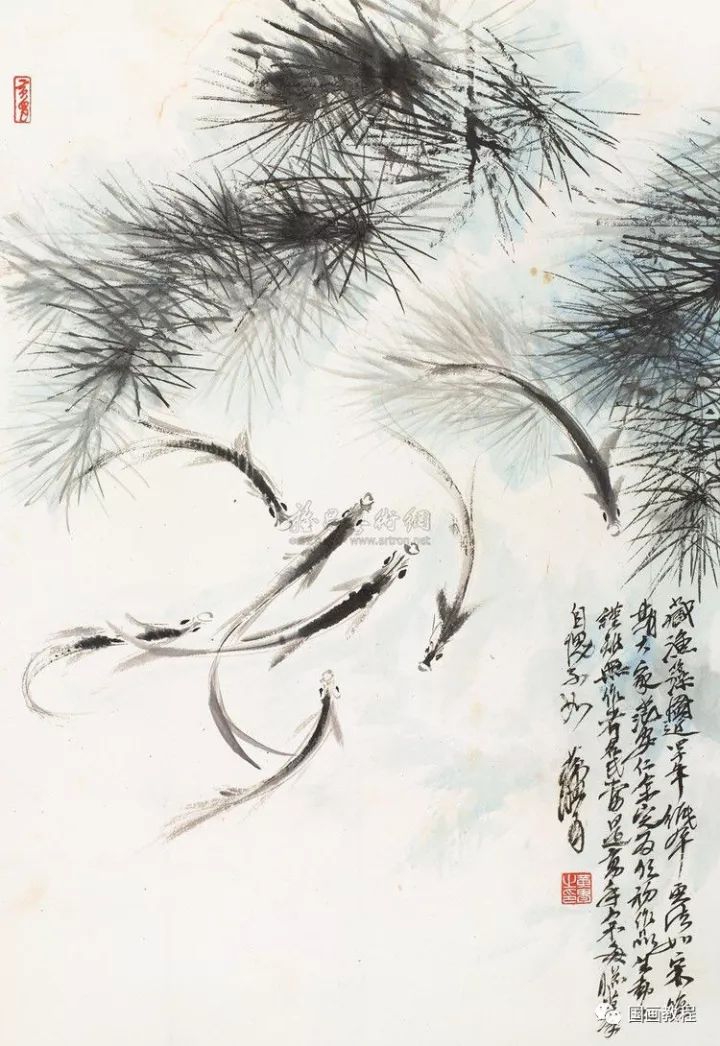 黄胄花鸟作品欣赏高清大图