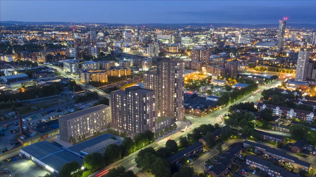 英国曼彻斯特丨媒体城豪华住宅regentplaza国内首发2年包租净收益可达