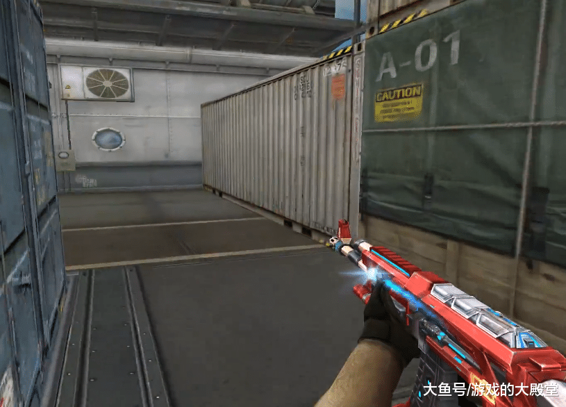 这好像是一把新款英雄级武器,它的名字叫做"ak47-猩红传说",看起来还