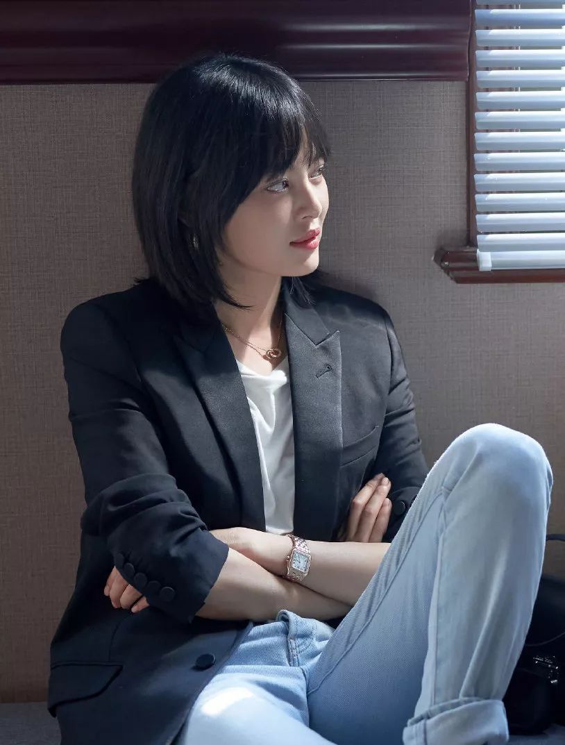 辛芷蕾发型之后林飒风又火了