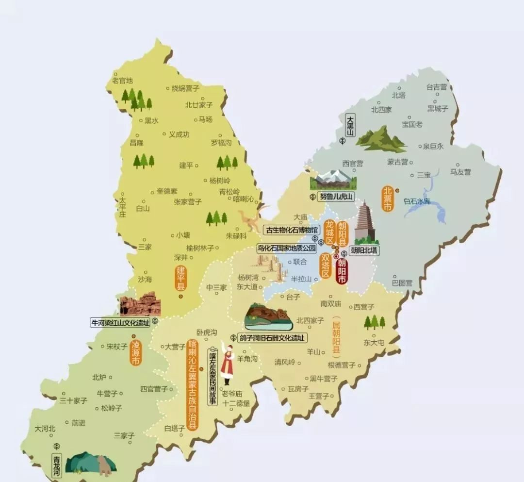 辽宁省15张旅游地图,正是用的时候!