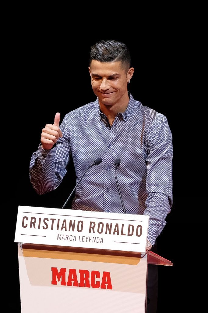 c罗图集领奖发言