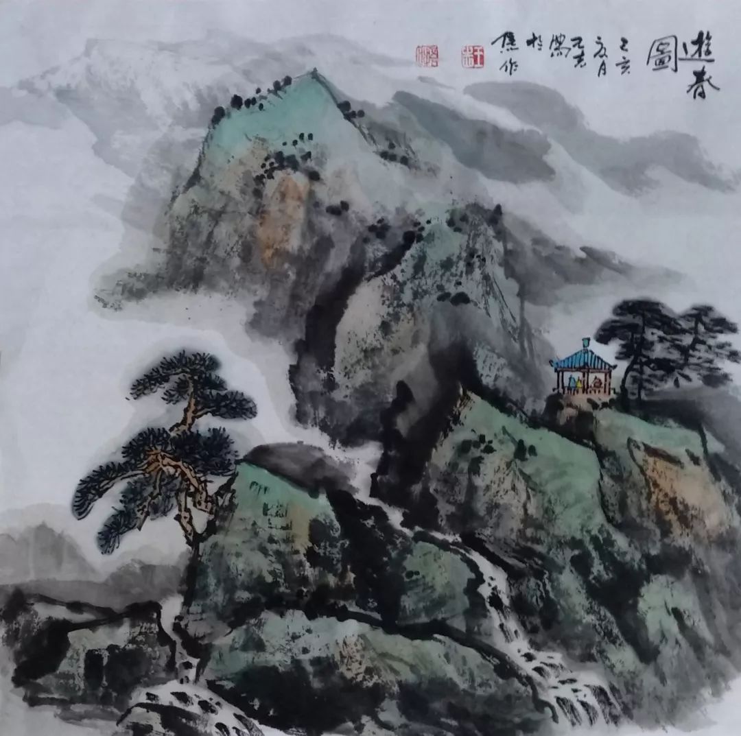 原创「艺术中国—王志山水画作品赏析