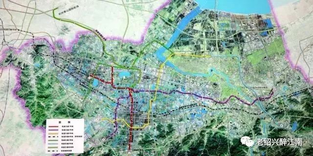 紹興計劃2028年前建成5條地鐵線地鐵345號線2021年集中開建