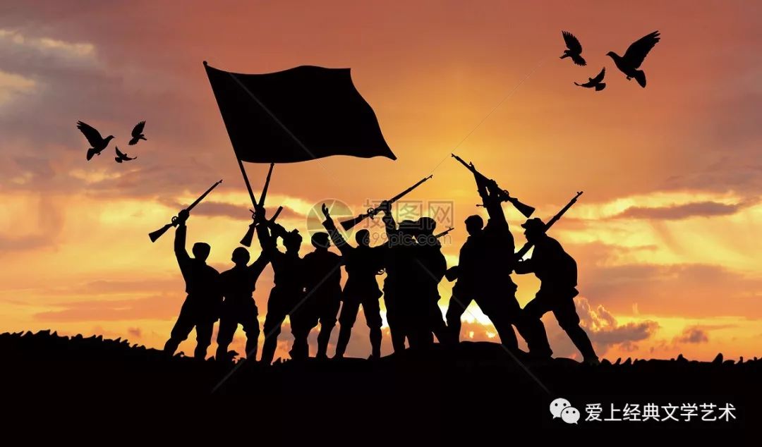 八一特刊 | 雨音 朗诵《那是一群火红的兵》_青春