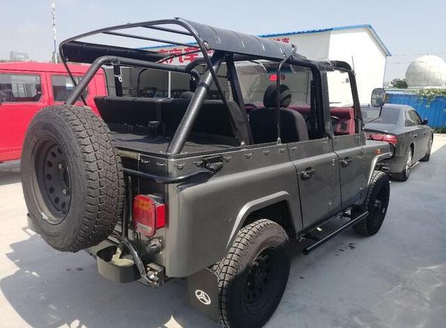 首台国六敞篷版北汽bj212到店,颜值不输牧马人,性能媲美吉姆尼