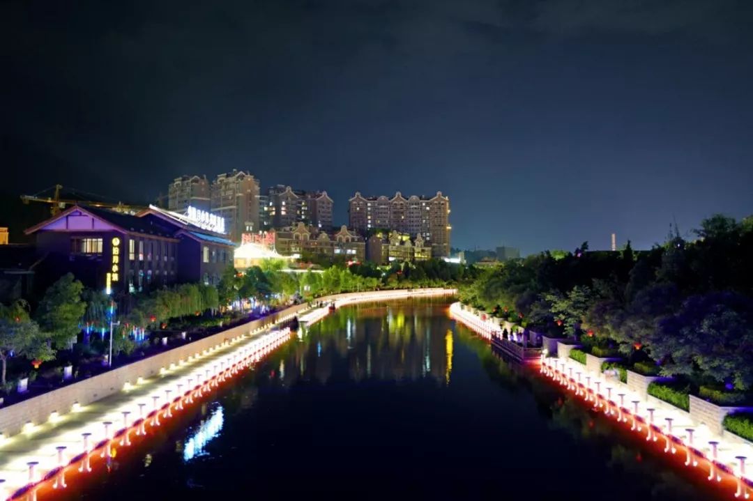 海河天街的夜景美翻了西昌最新颜值担当赶紧看看
