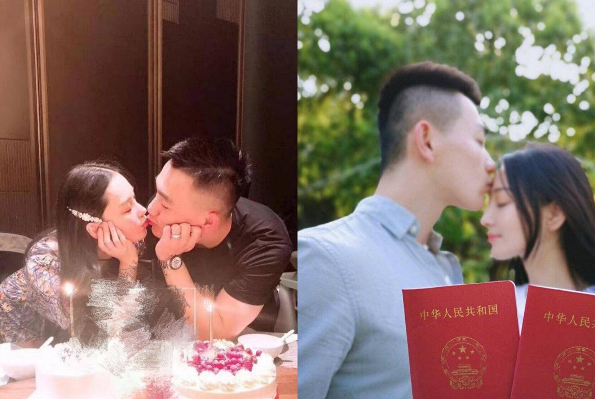 张馨予为老公何捷庆生和庆祝结婚一周年夫妻俩甜蜜接吻撒狗粮