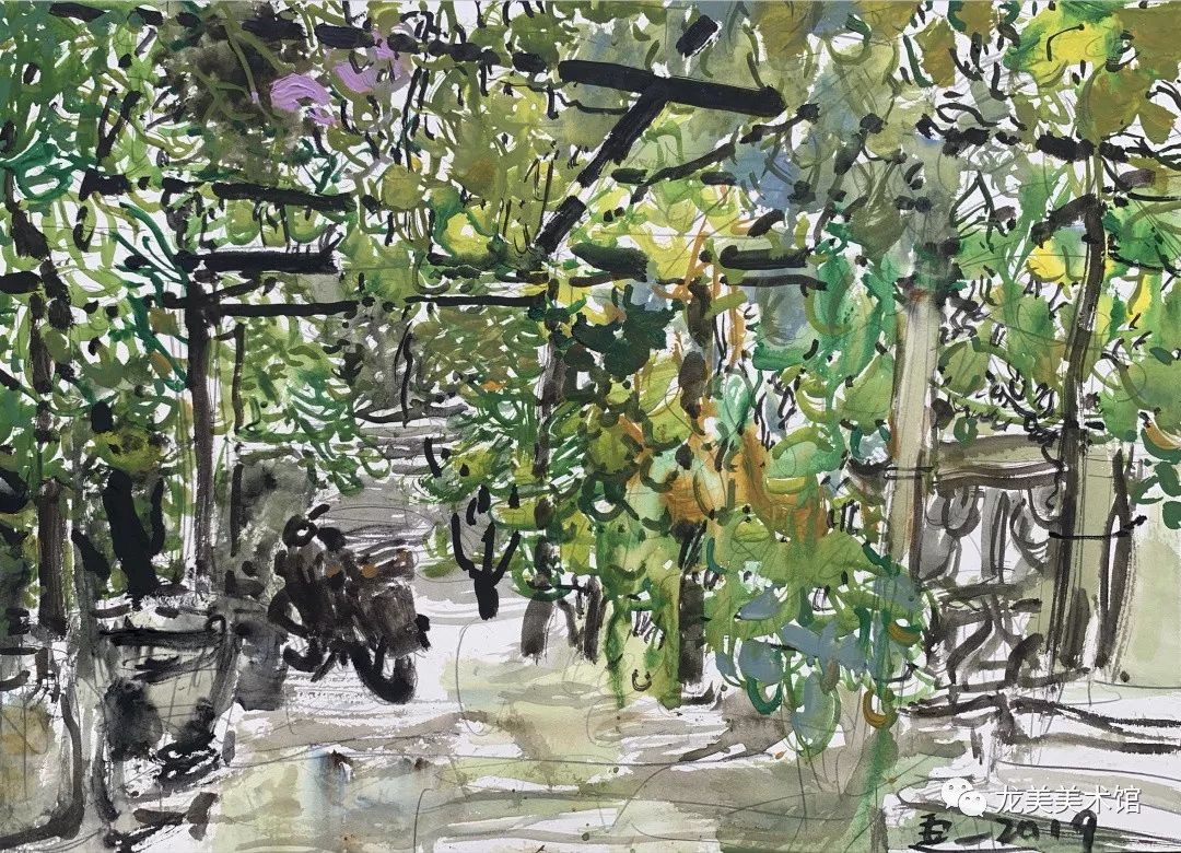 《艺术追踪》| 赵云龙——"形式与风格"2019暑期水