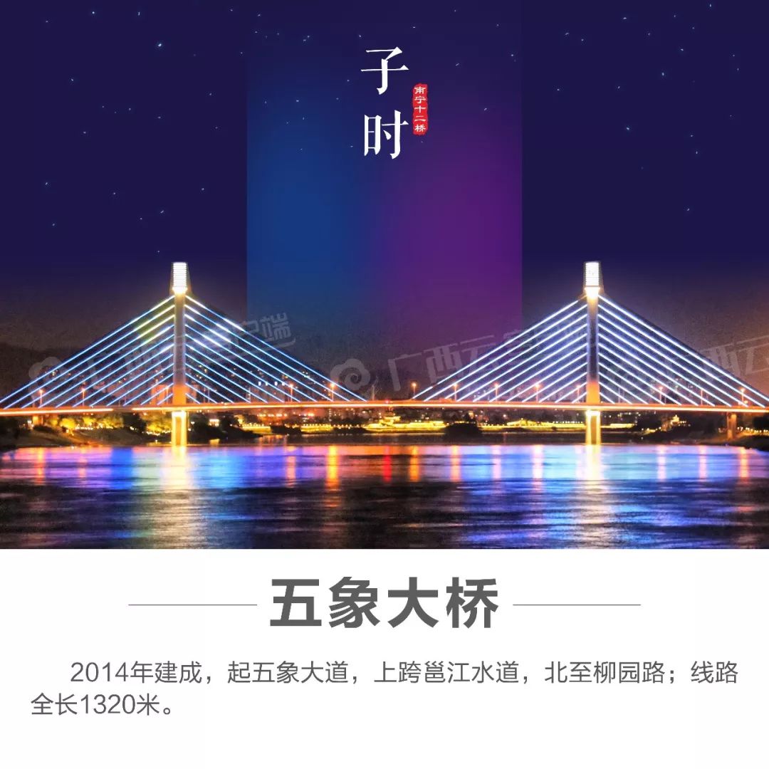 用十二时辰认识你邕江十二座桥