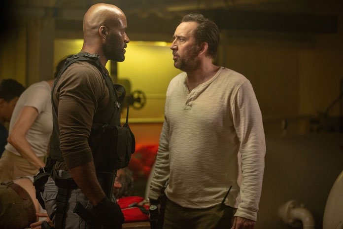 动作惊悚片《原始恐惧》首发剧照 尼古拉斯-凯奇发福显憔悴