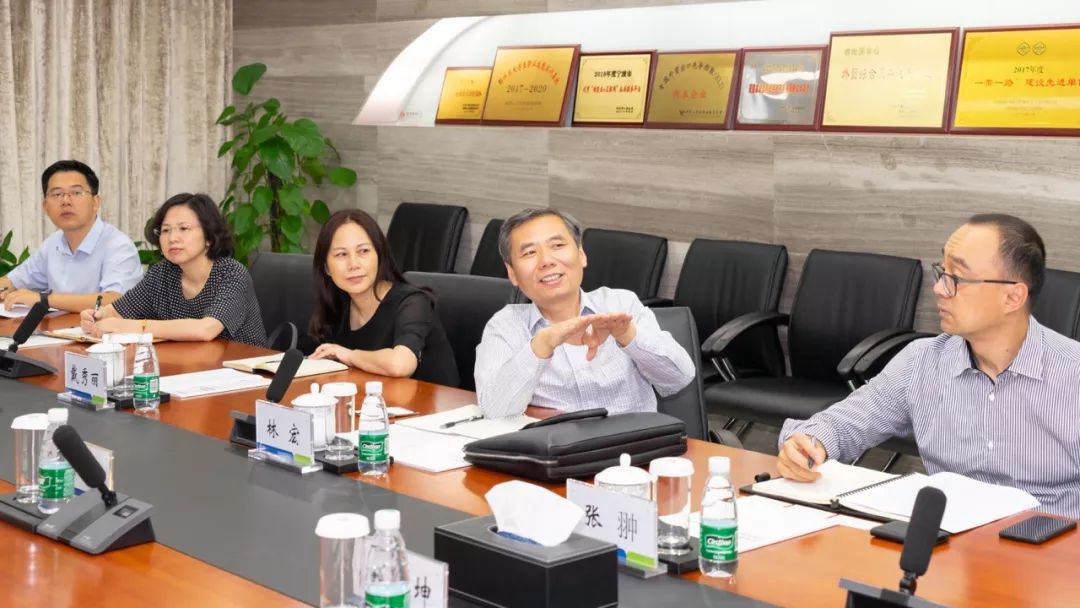 中国银行总行交易银行部首席产品经理林宏赴世贸通调研