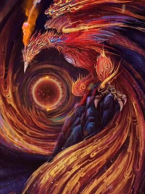 朱雀四灵之一寓意吉祥祥瑞好运