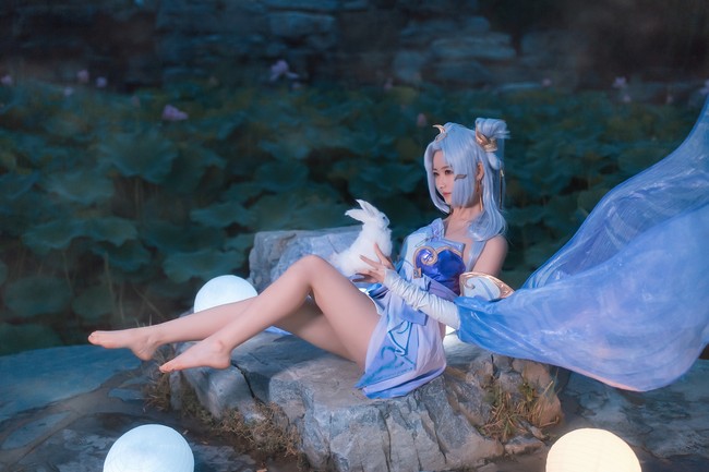 【cos正片】王者荣耀 嫦娥在月亮上保护属于他的人.