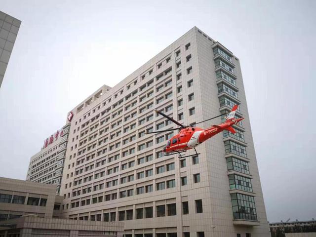 吉林白城市中心医院正式成为航空医疗救援定点医院