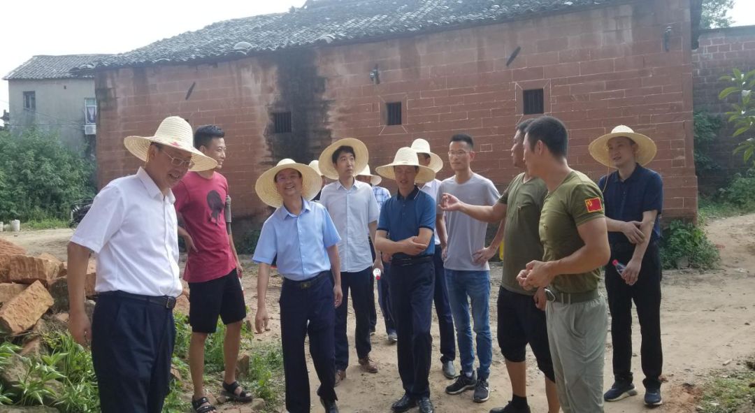 省委副秘书长省委信访局局长王新有深入鹰潭市余江区春涛镇滩头村实地