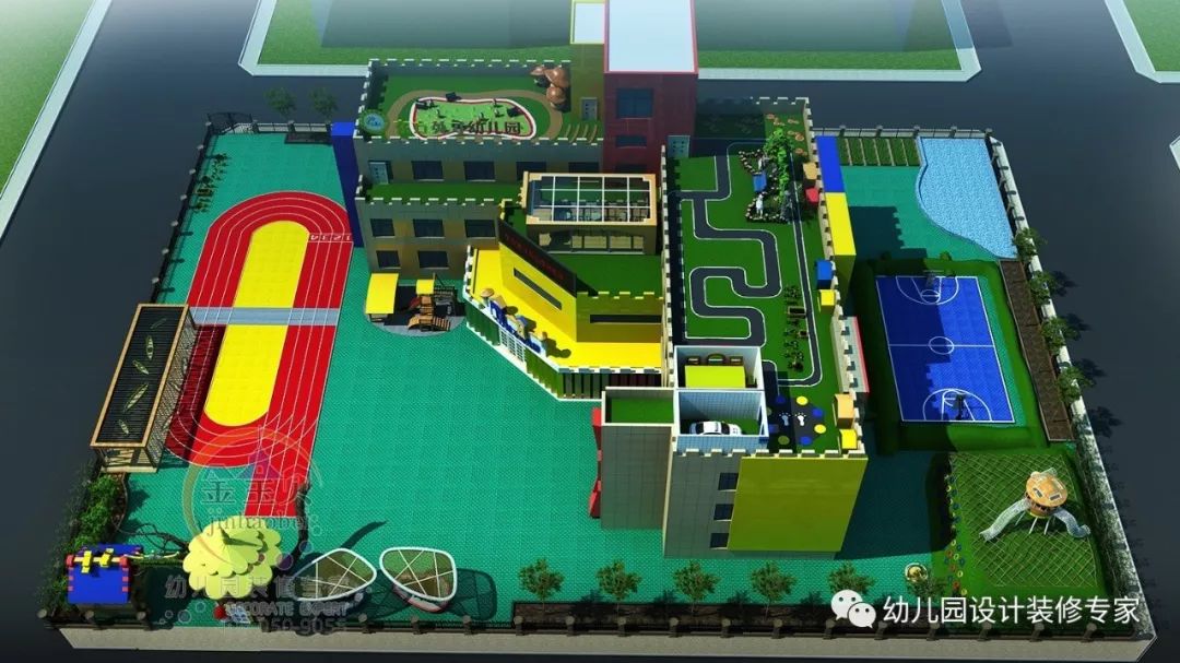 幼儿园暑期改造之户外活动场地让孩子更开心的玩耍