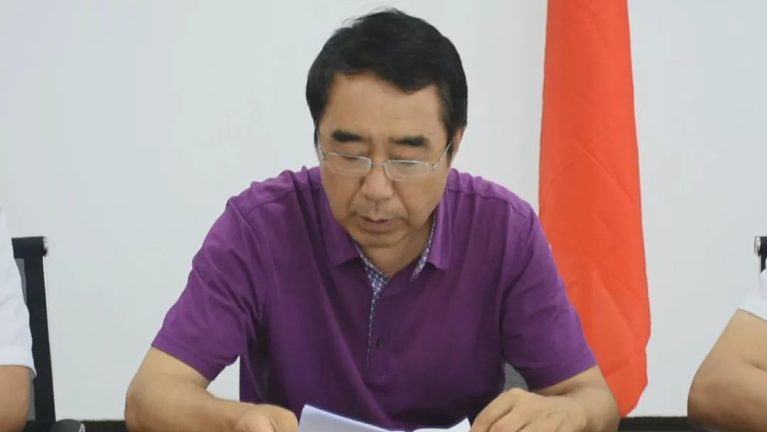 区委常委,纪委书记,监委主任,区委巡察工作领导小组组长赵宝军作动员