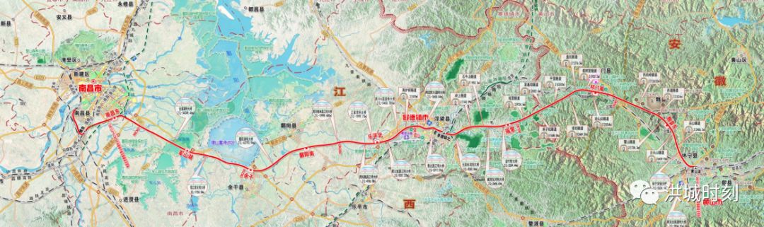 昌景黄铁路终于启动施工招标!预计2019年9月开工!_南昌