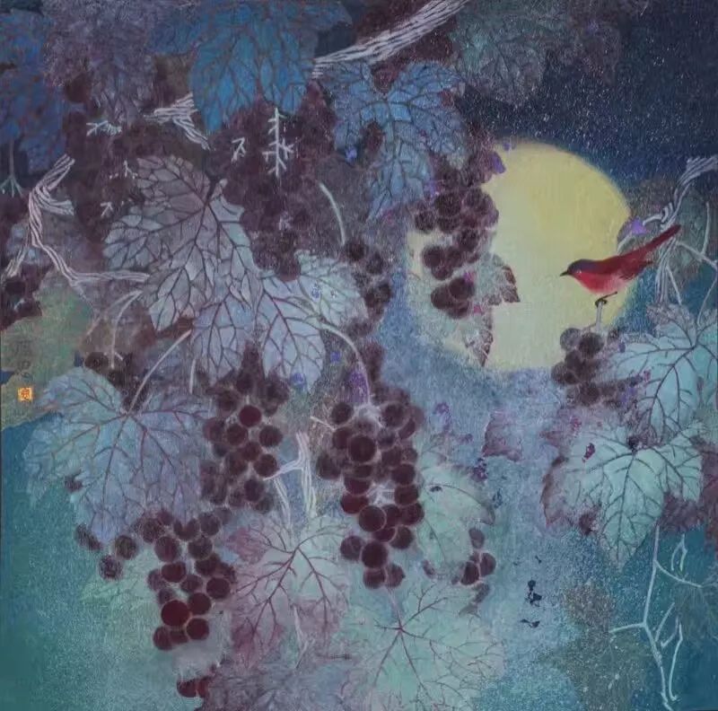 「展讯·游园惊梦」旅日画家卢思岩彩画展_日本