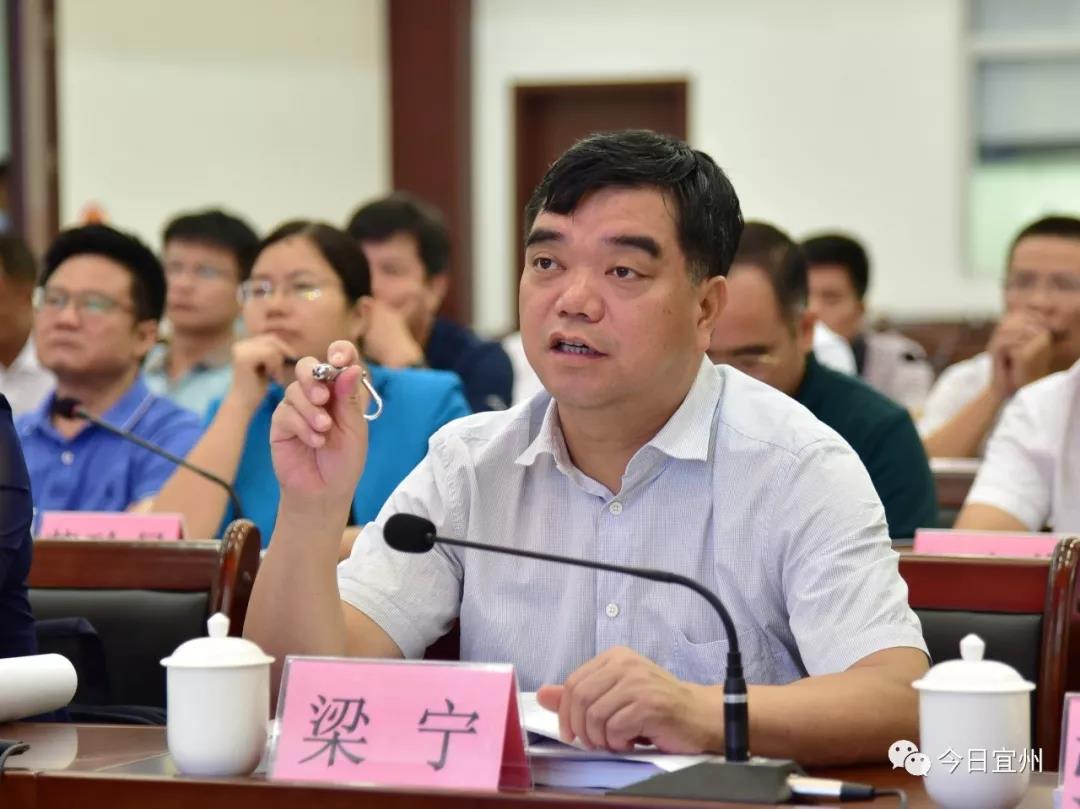 区委副书记,区长梁宁出席会议.