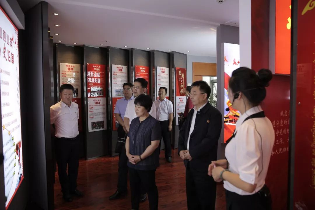 自治区党委巡视办主任苑瑞先一行来我市调研指导市县巡察工作