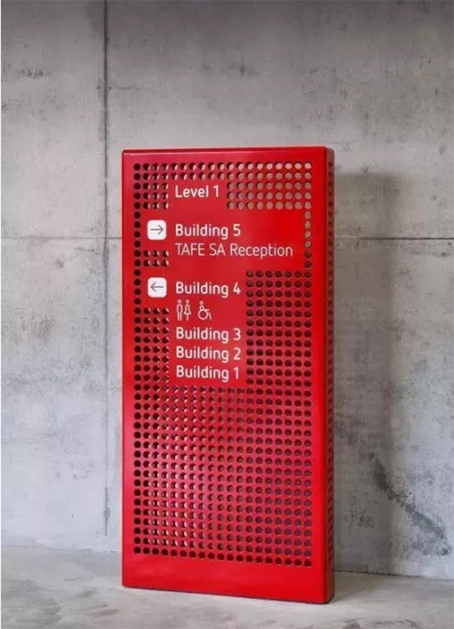 导视标识创意新颖了那么材质该怎么考虑