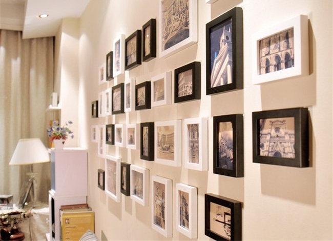 相框墙的摆放方法有哪些德夫曼全屋定制