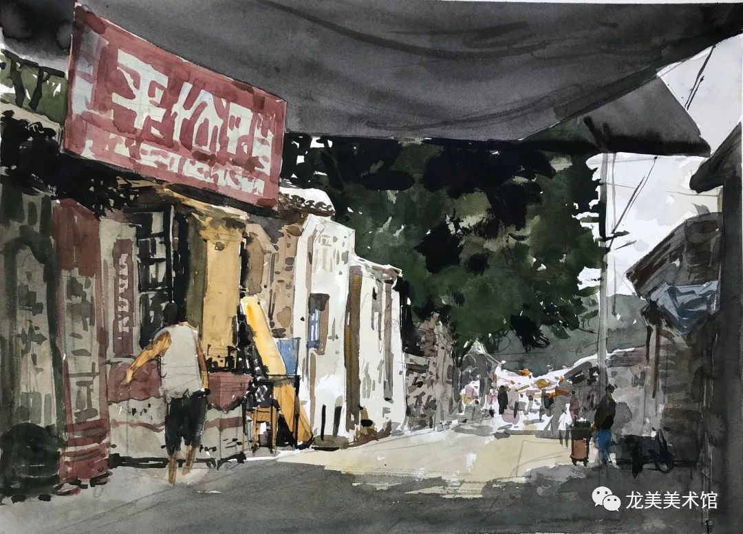 《藝術追蹤》| 赵云龙——"形式与风格"2019暑期水彩写生创作高研班