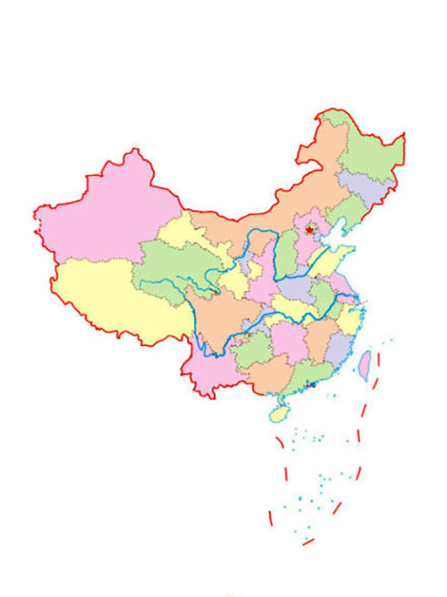 中国一点都不能少——你应该了解的中国示意地图