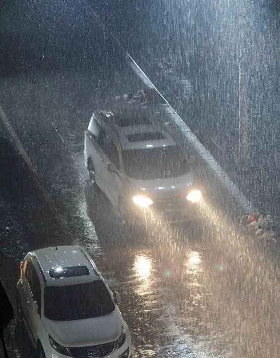 风大雨大雷声大,太吓人了!