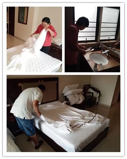 职业康复客房清洁技巧大比拼