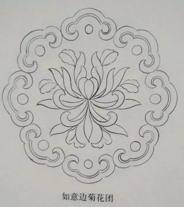 中国传统圆形纹样图谱经典之作