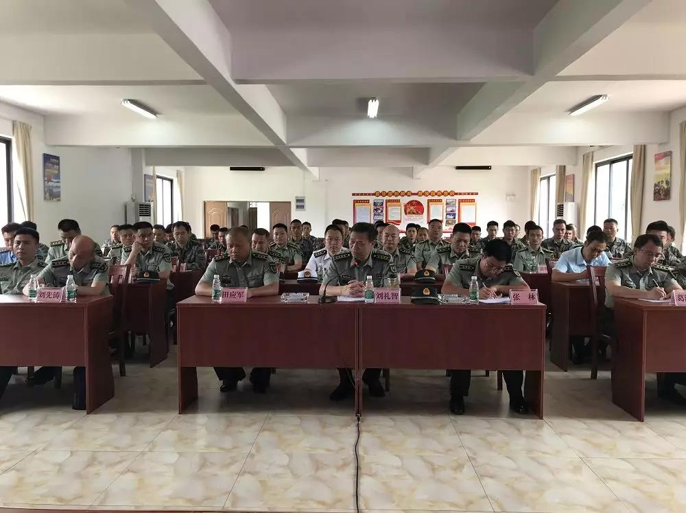 桂林警备区民兵军事训练教练员会操示范观摩会在阳朔举行