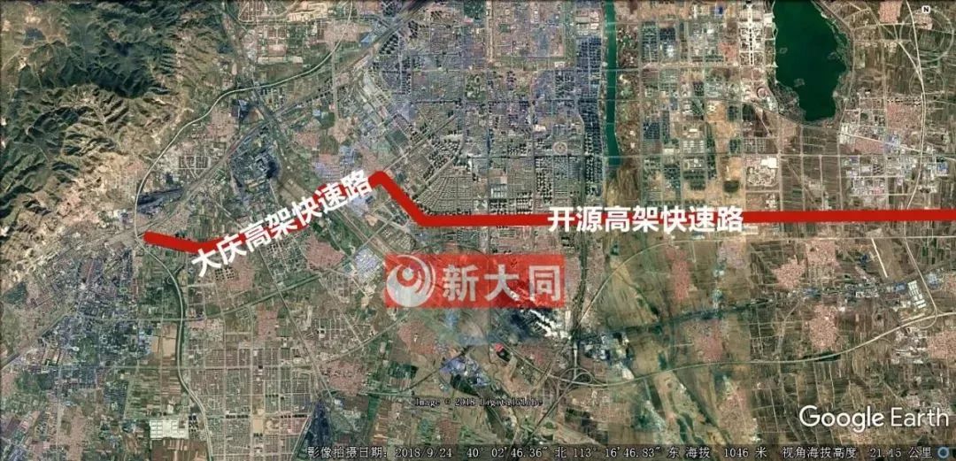 3公里是大同市首條全程高架道路也是展示大同形象的重要窗口之一項目