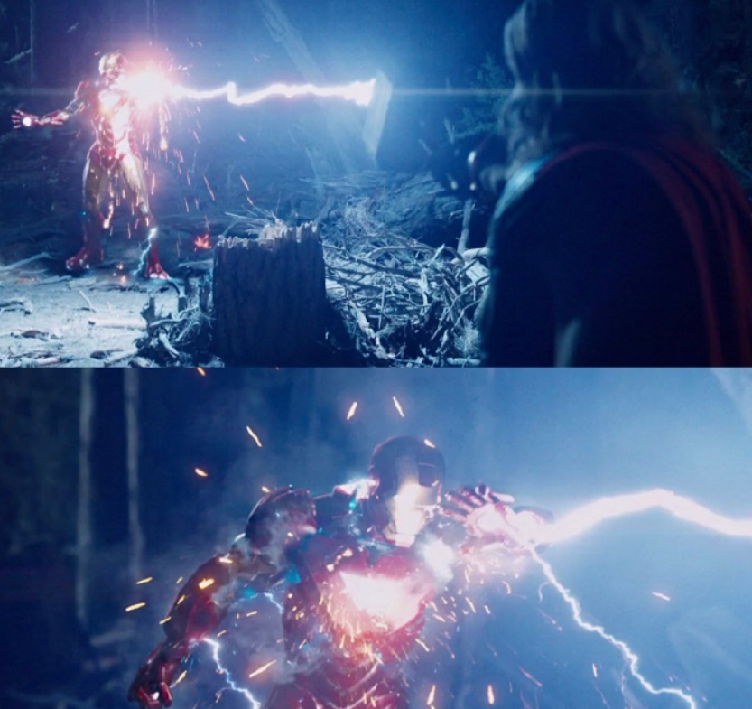 漫威电影中的3个组合招式盾铁上榜最后一个压制灭霸