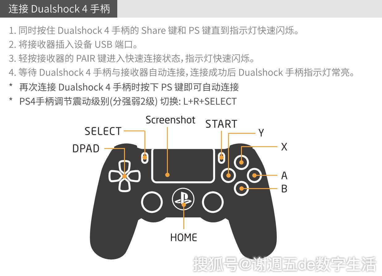 让ps4xbox手柄玩转switch的小砖头八位堂无线接收器简评