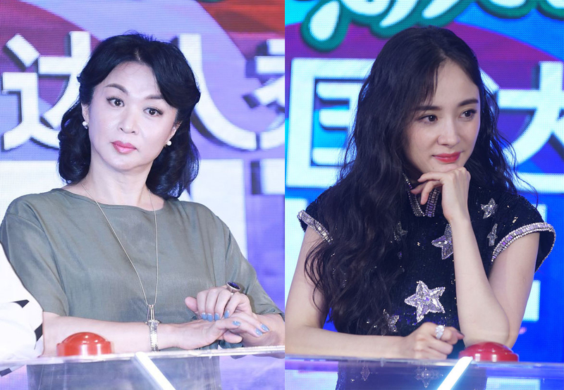 杨幂穿旗袍要和金星比美?金姐却改穿了宽松裤套装,网友:怕了?