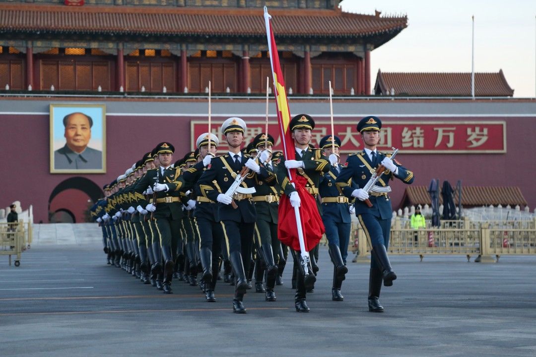 【强军精武河南兵】杜林:用生命护卫五星红旗_国旗护卫队