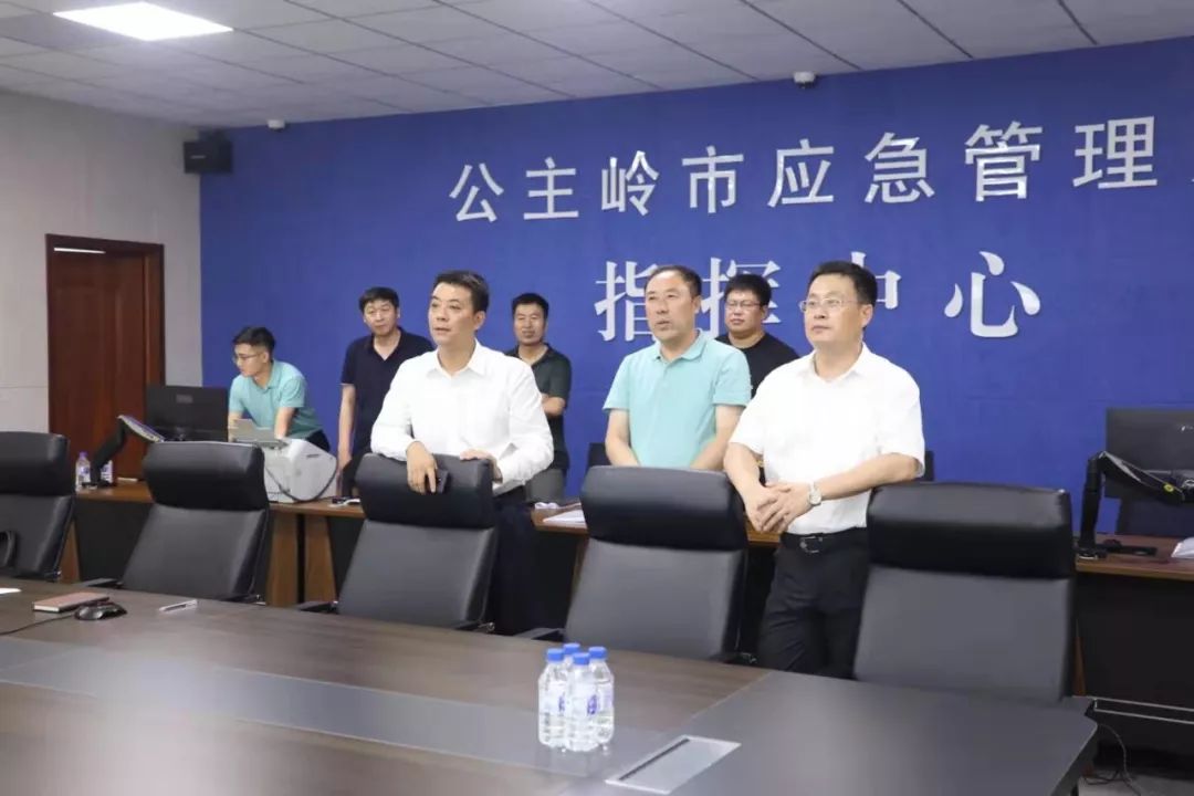 张明检查公主岭市防汛工作