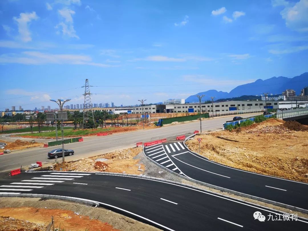 九江城市快速路新增八里湖互通来去方便在哪你知道吗