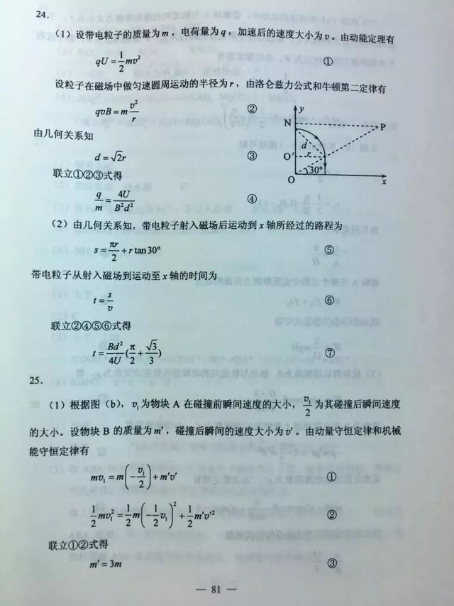 2019年夏邑重点高中高考成绩，附2019年高考答案(图25)