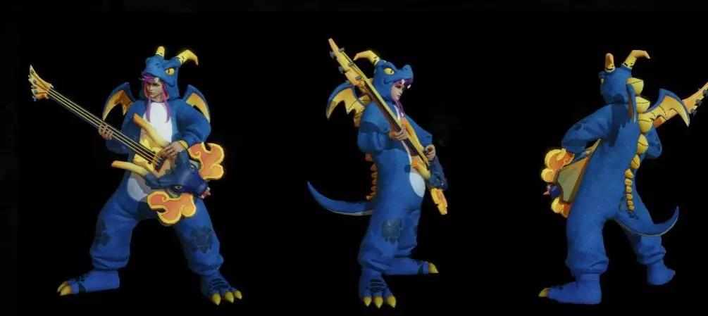 主题形象还是离不开龙,网上流传的是叫龙之怒