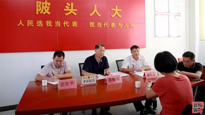 县人大常委会领导到陂头镇开展更好发挥人大代表作用主题活动