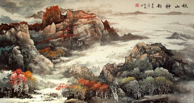 画家徐凤山国画作品欣赏