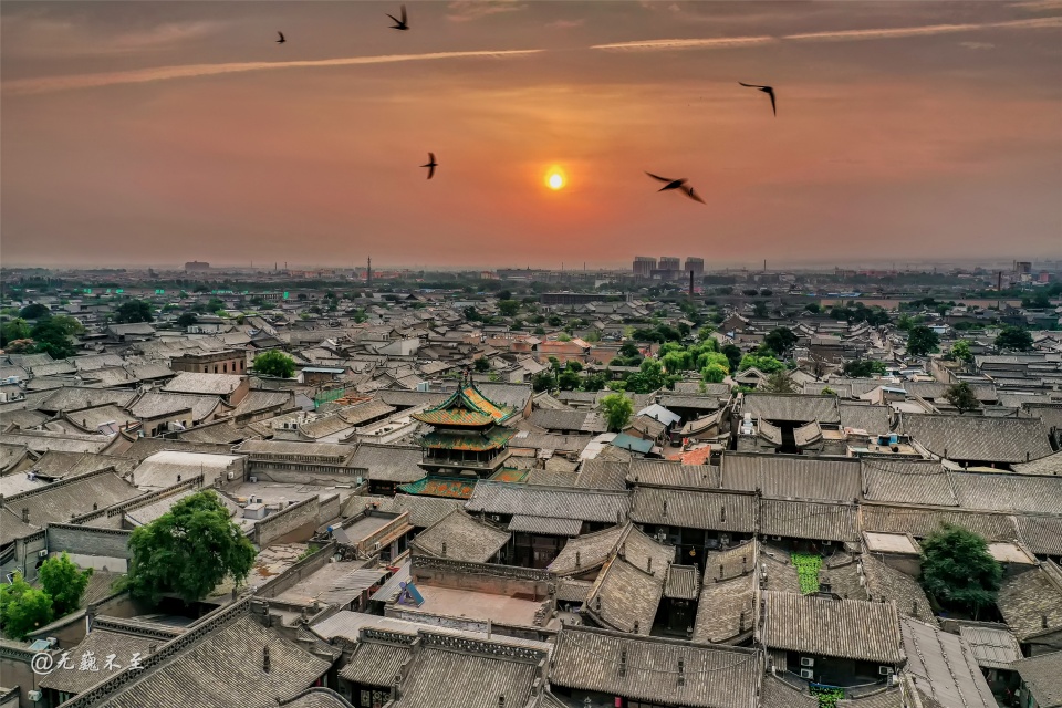 航拍平遥—— 千古一城 三晋骄傲_古城