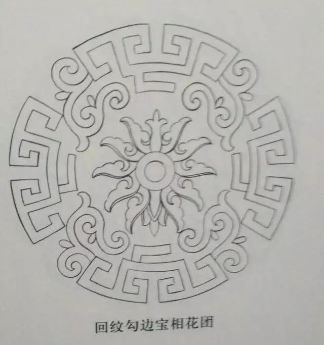 中國傳統圓形紋樣圖譜經典之作